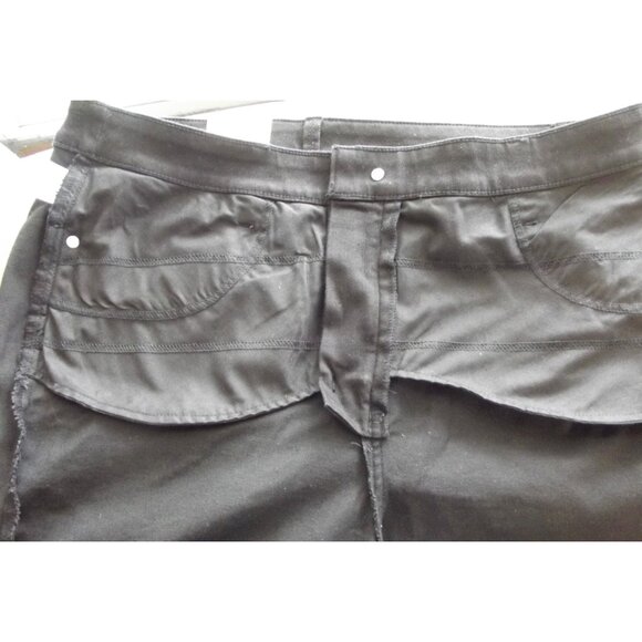 St John's Bay Jeans 16T x 30" Black Ankle Skinny Leg Mid Rise (16 tall) - Picture 9 of 11